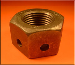 Nut Drilled For Tommy Bar